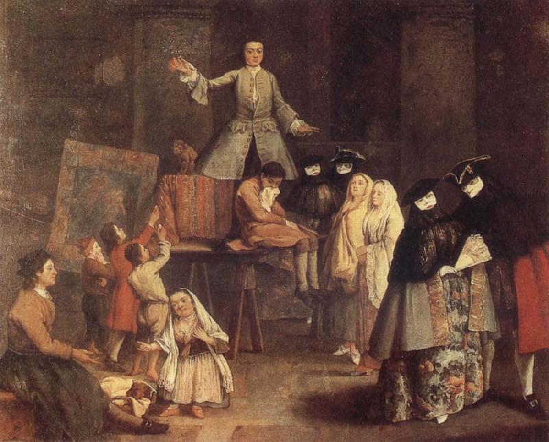 Pietro Longhi The Tooth-Puller oil painting image